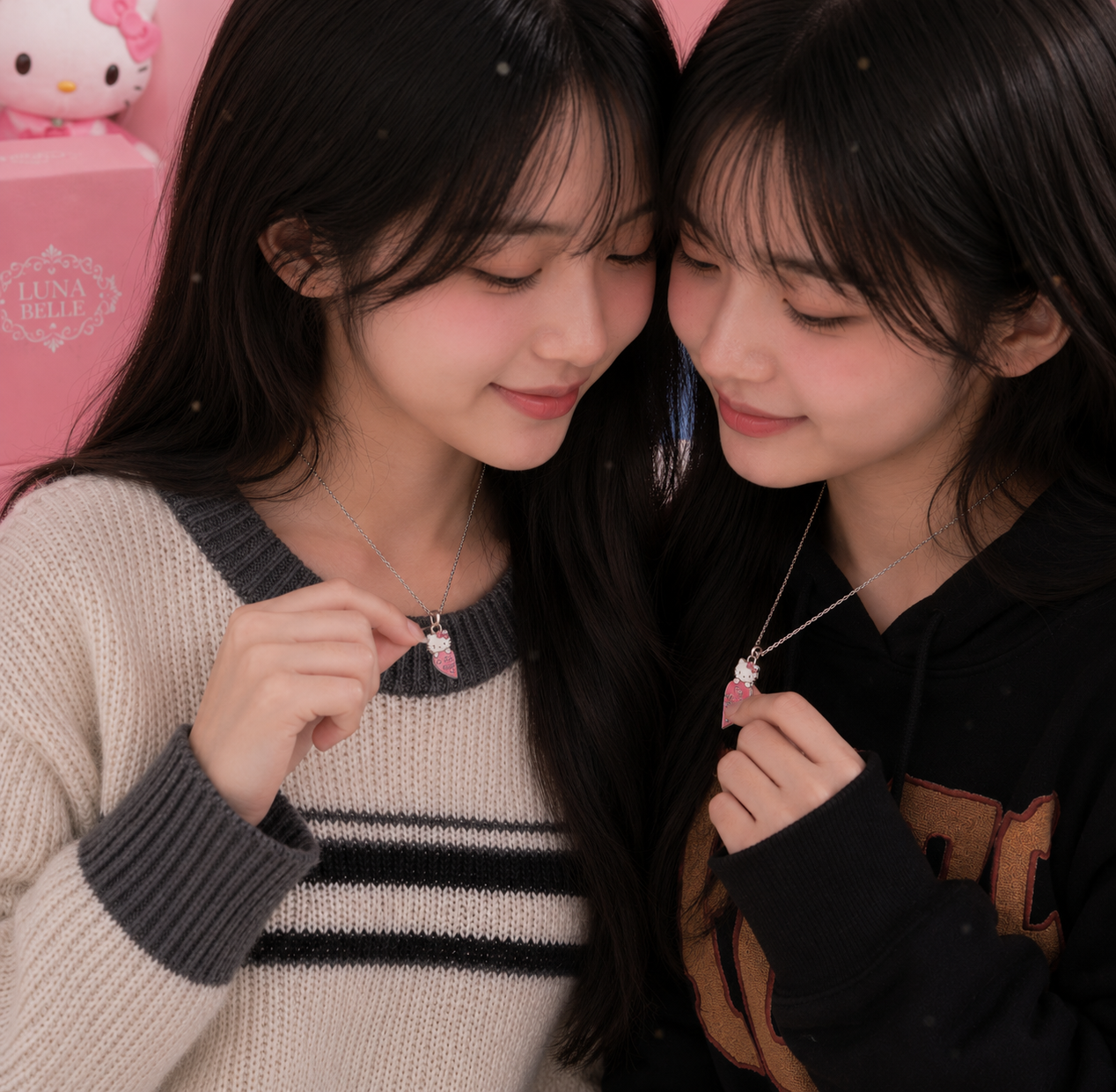 Hello Kitty Best Friends Necklace Set – عقد بيست فرند هالو كيتي