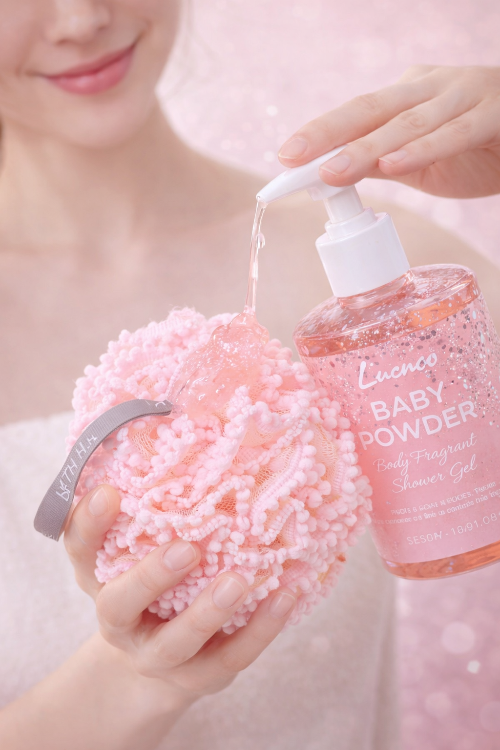 Baby Powder Shower Gel – Sweet Fragrance Body Wash