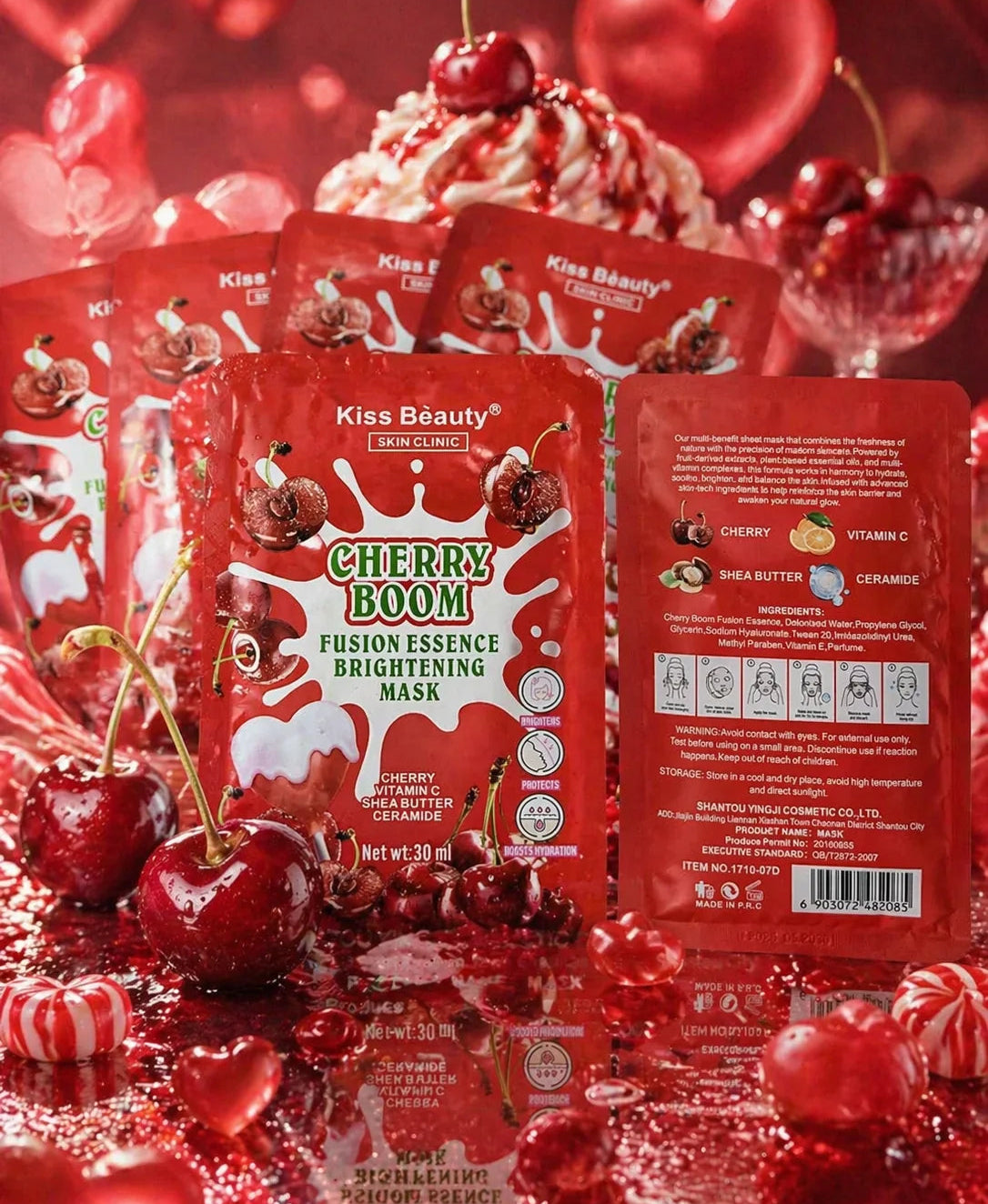 Cherry Glow Beauty Gift Box 🍒