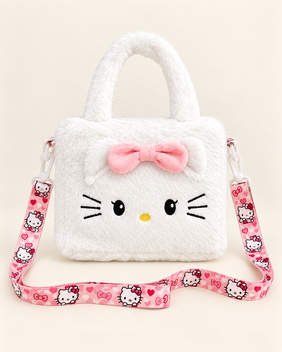 My Melody & Hello Kitty Plush Mini Bag