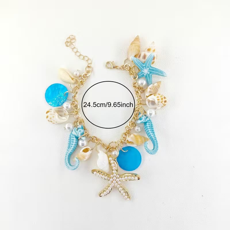 Ocean Charm 2-in-1 Bracelet & Anklet