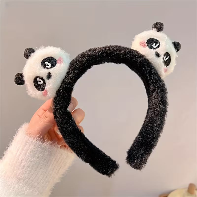 Plush Panda Hair Headband