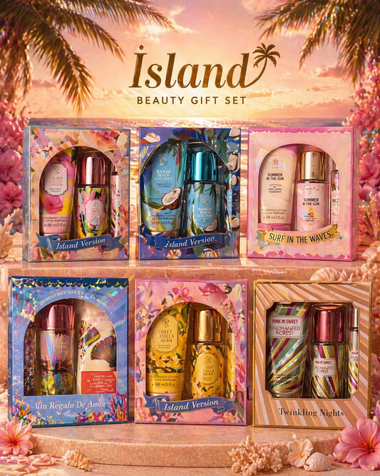 Island Beauty Gift Set - مجموعة الجمال الصيفي  🌴
