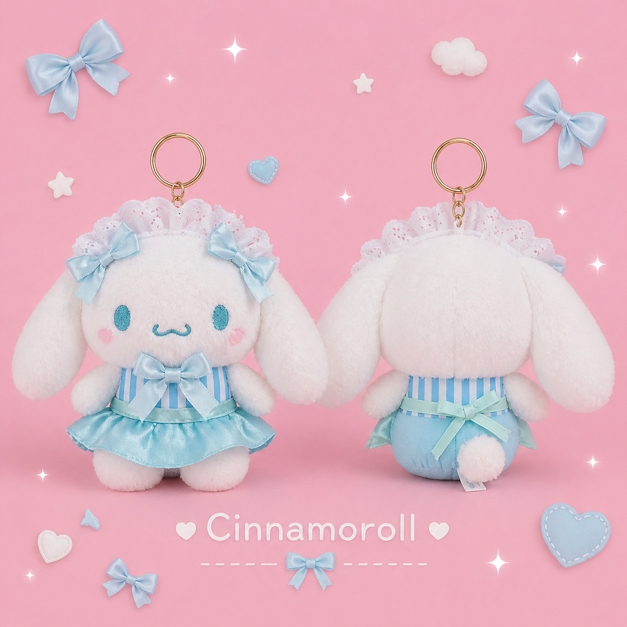 Sanrio Plush Keychain - ميدالية سانريو مخملية