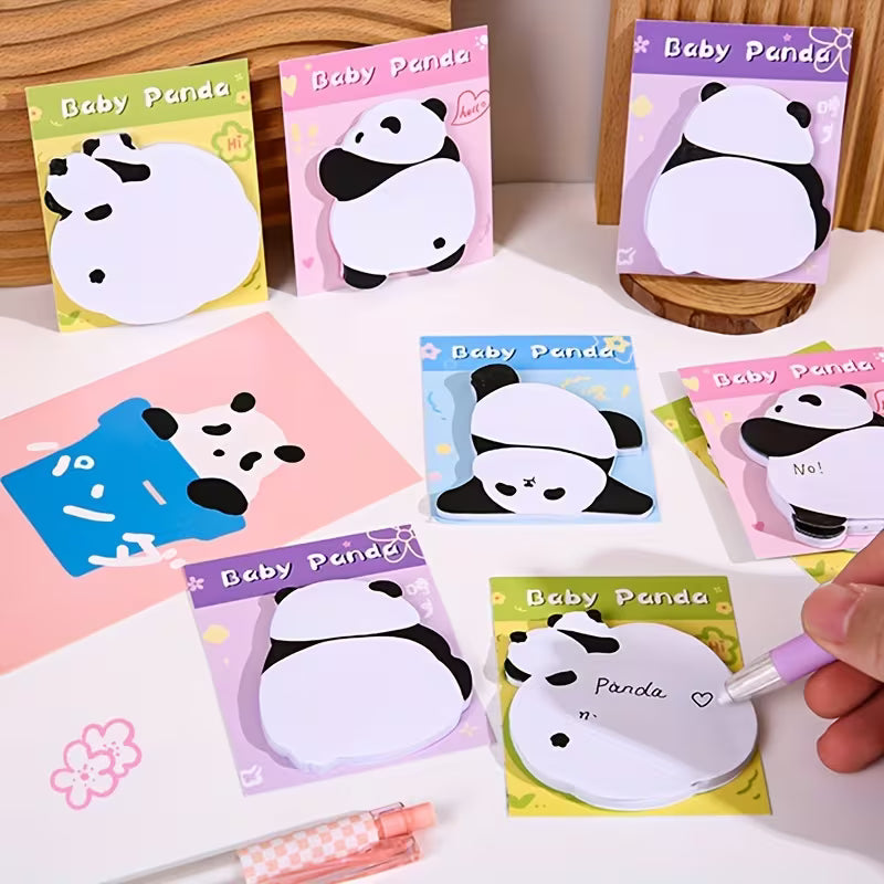 Baby Panda Sticky Notes – Set of 4 Assorted Designs
