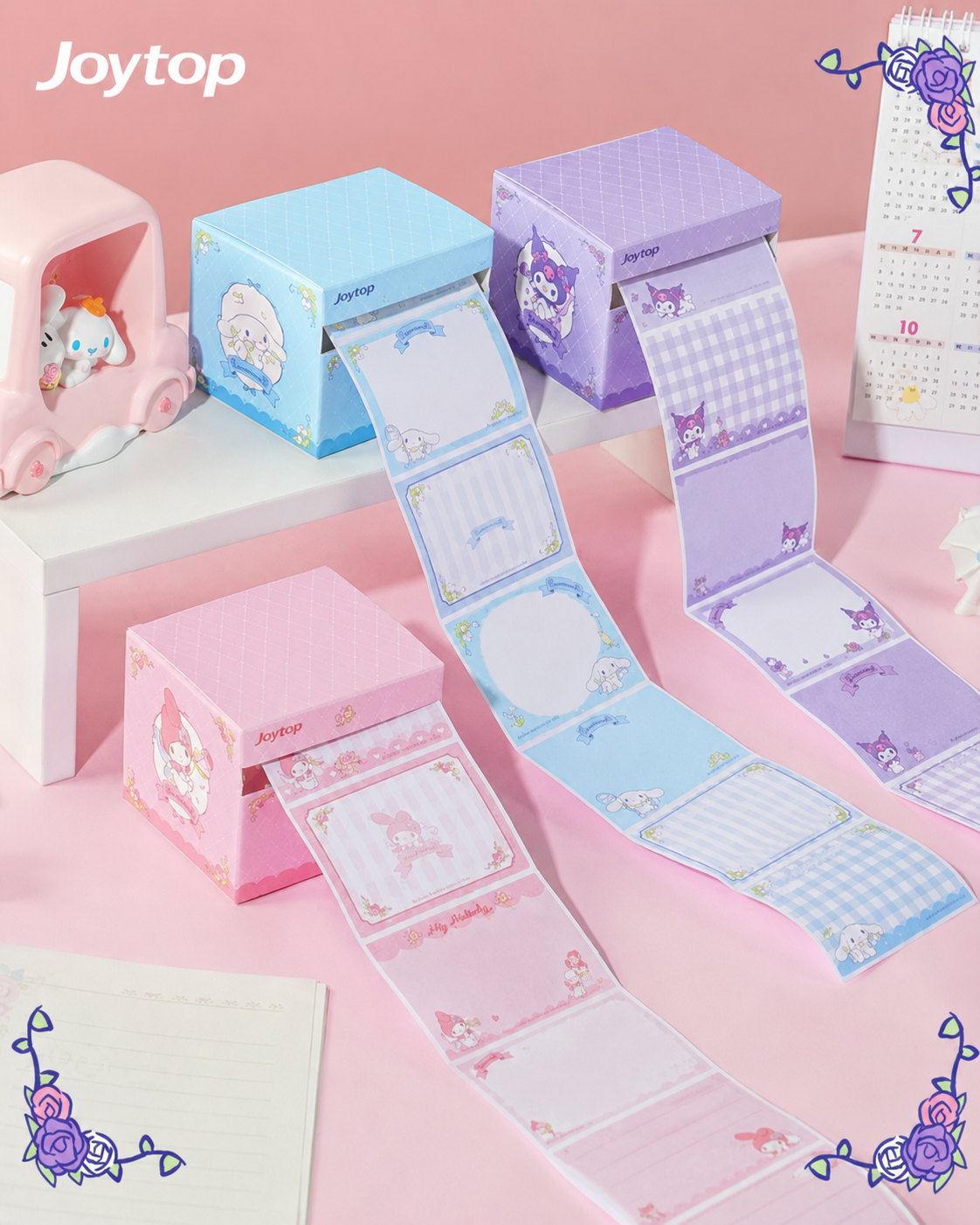 Joytop Pull-Out Sticky Notes – 126 Sheets