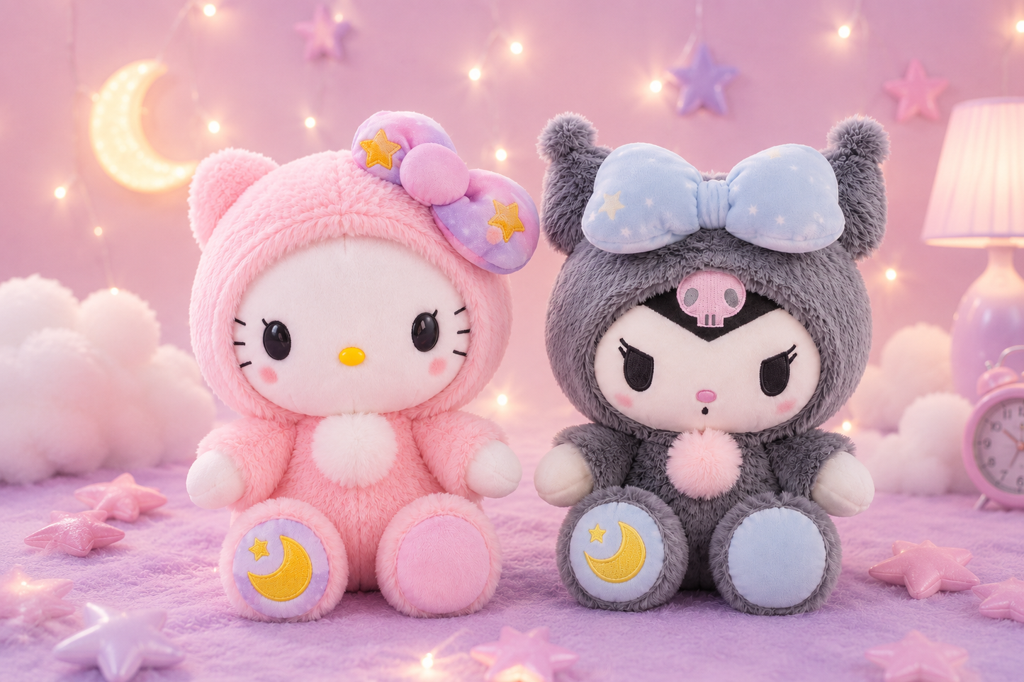 Sanrio Pajama Plush Doll - دمية سانريو بيجاما المحشوة