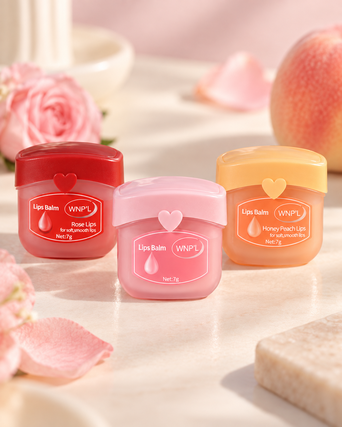 WNP’L Moisturizing Lip Balm Set – 6 Pieces