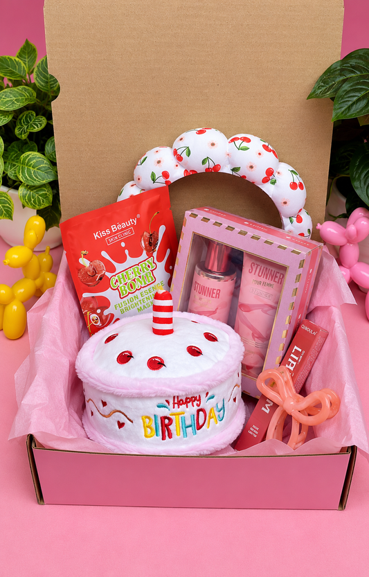 Cherry Birthday Self-Care Gift Box 🎂🍒