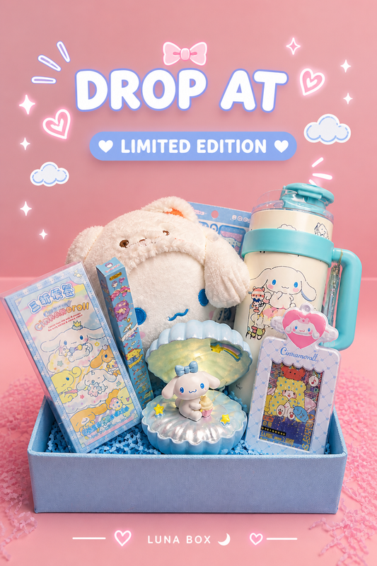 Cinnamoroll Limited Edition Gift Box 🎀💙 - بوكس سينامورول إصدار محدود