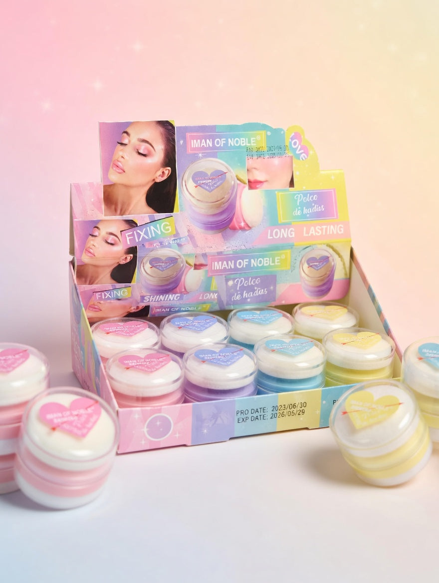 Glitter Puff Highlighter ... هايلايتر لمعة بسفنجة مدمجة