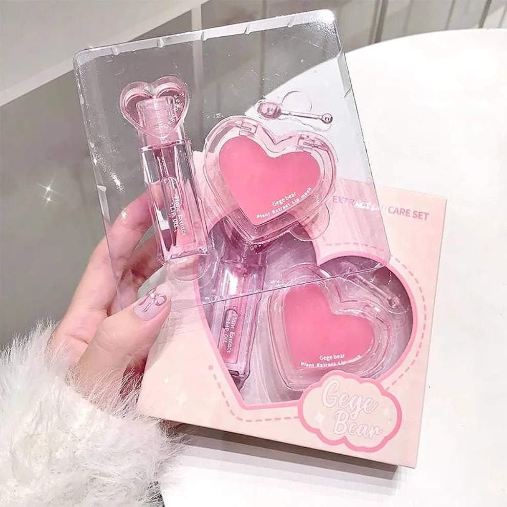 Cherry Hearts Cozy Gift Set