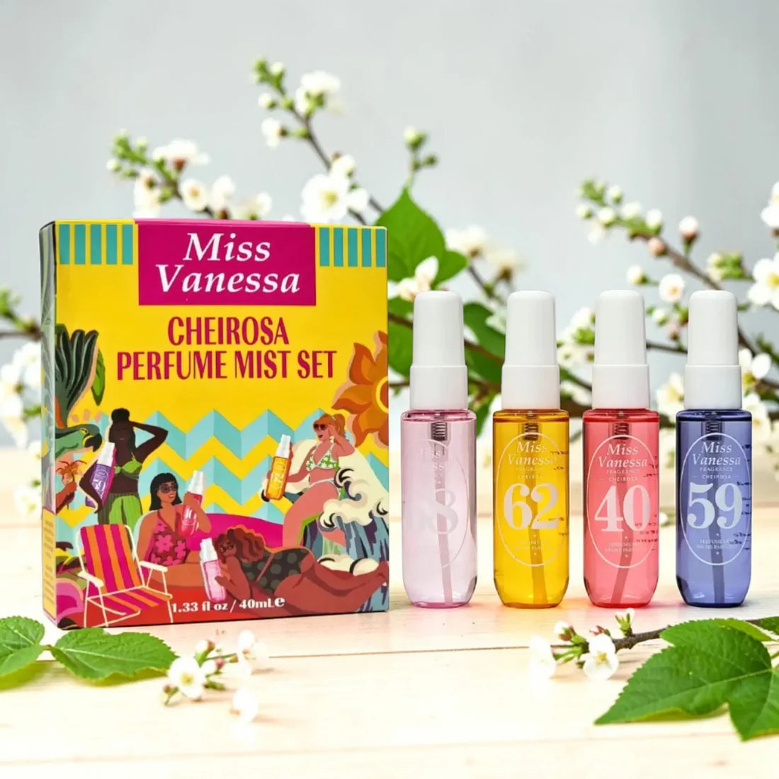 Miss Vanessa Cheirosa Perfume Mist Set - مجموعة معطر الجسم