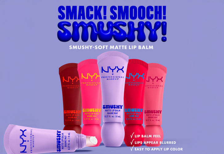 NYX Smushy Matte Lip Balm (original) - مرطب شفاه مطفي سموشي
