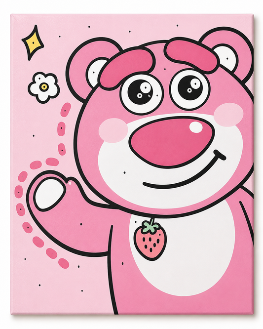 Cute Paint by Numbers Canvas Kit
