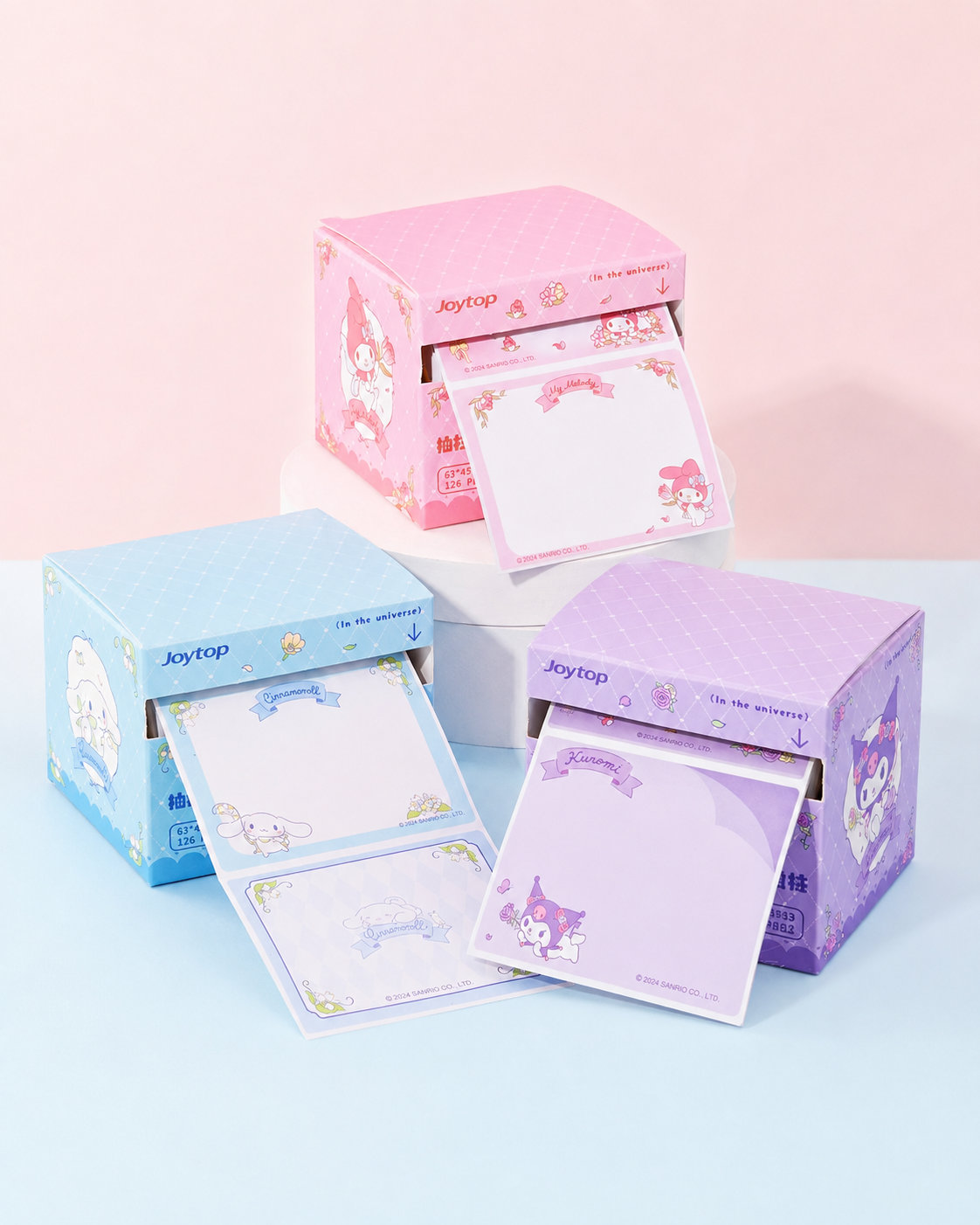 Joytop Pull-Out Sticky Notes – 126 Sheets