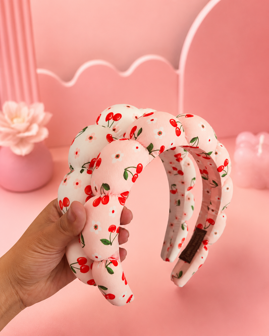 Cherry Skincare Headband