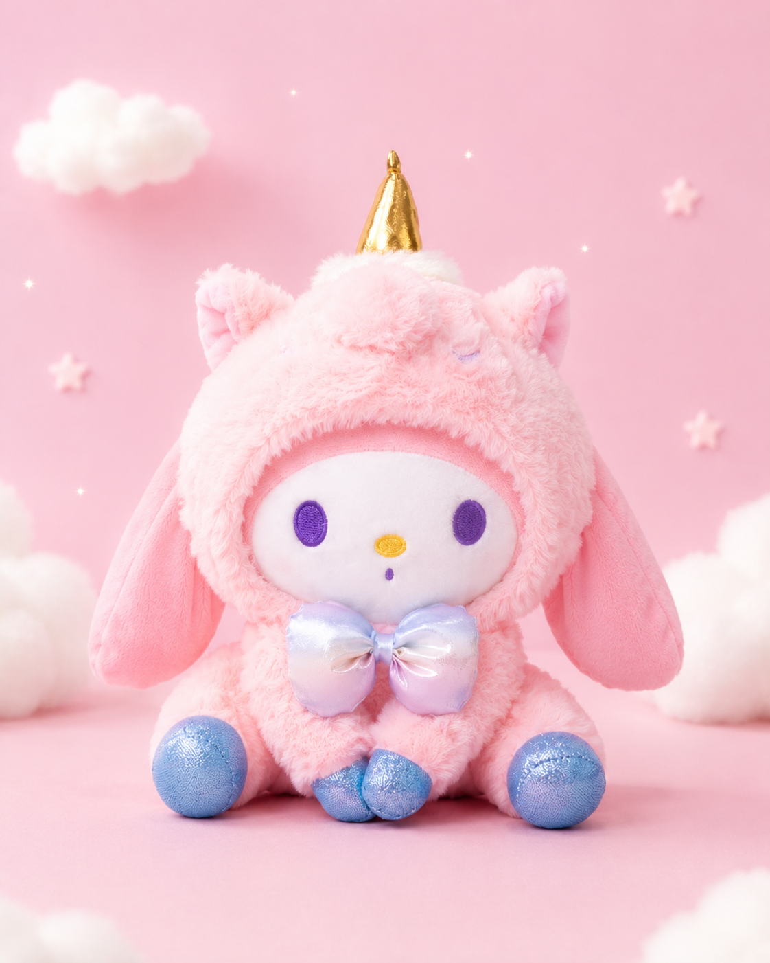 Sanrio Unicorn Plush Doll - دمية يونيكورن سانريو المحشوة