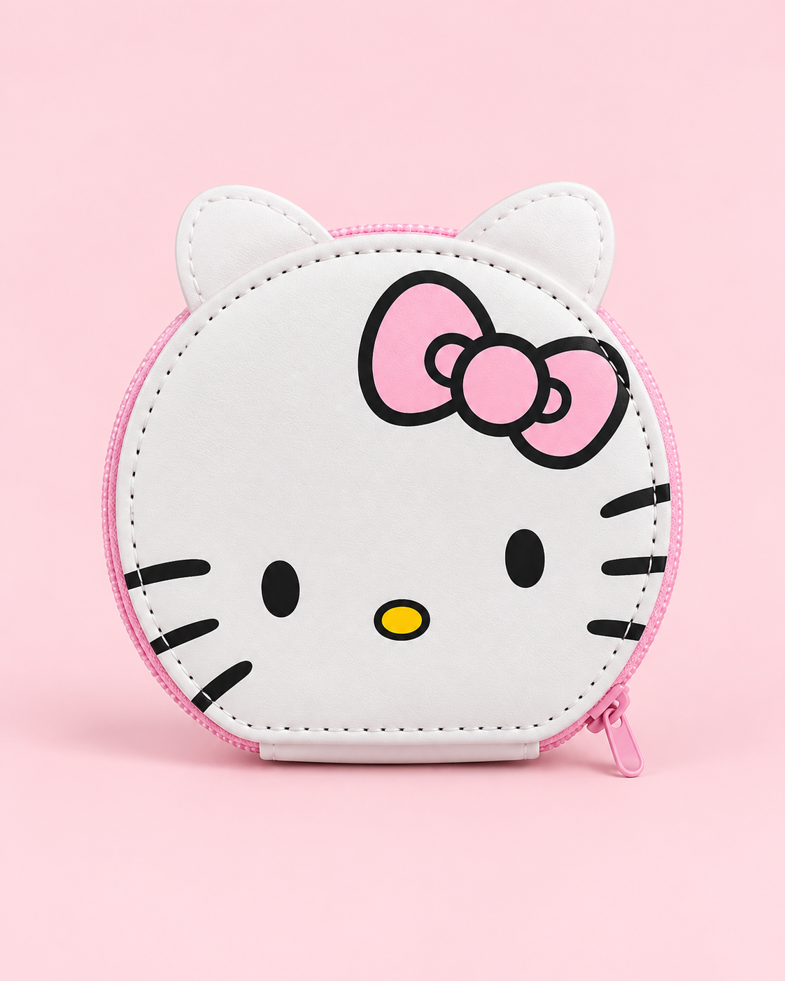 Hello Kitty Face Manicure Set with Silver Tools