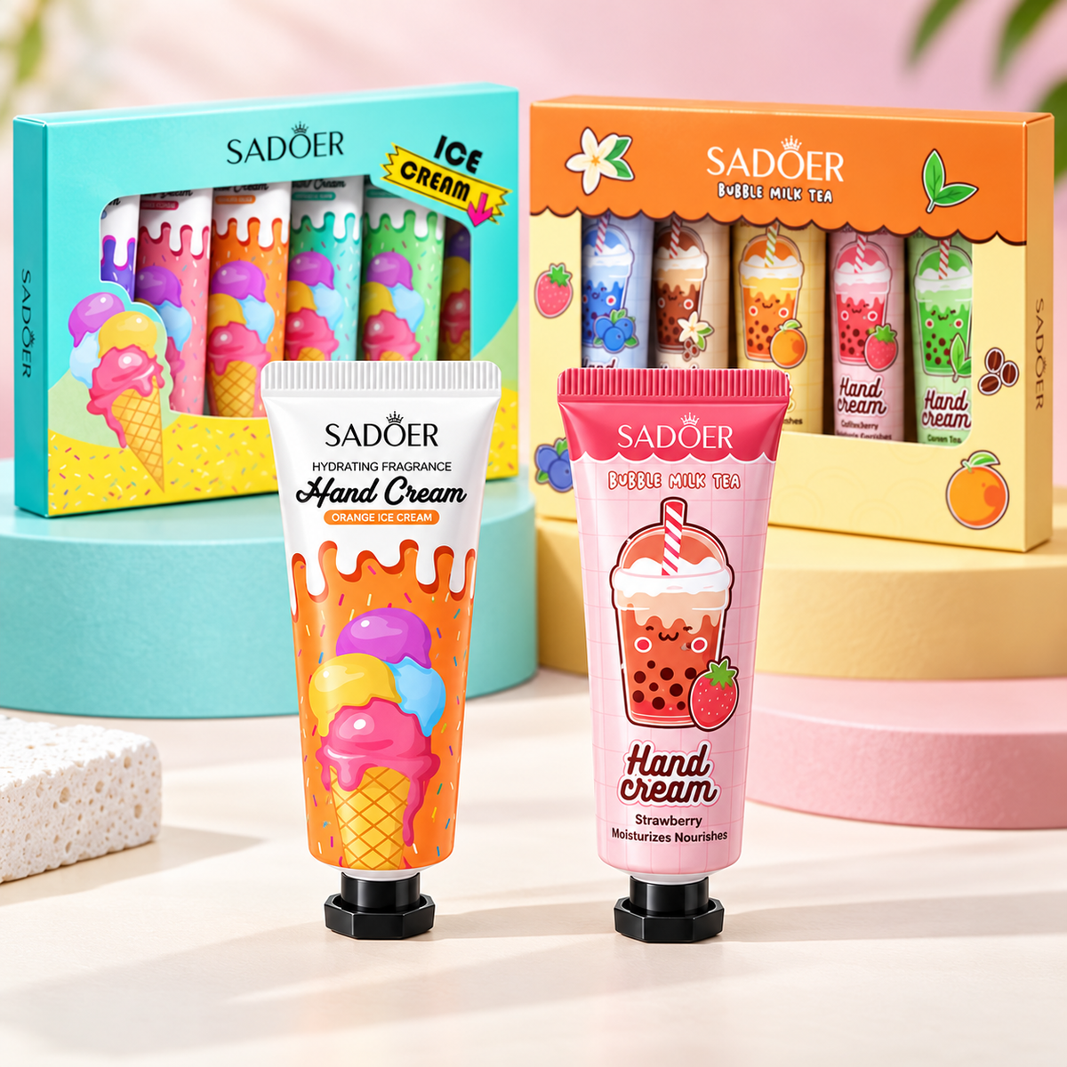 SADOER Sweet Treats Hand Cream Set