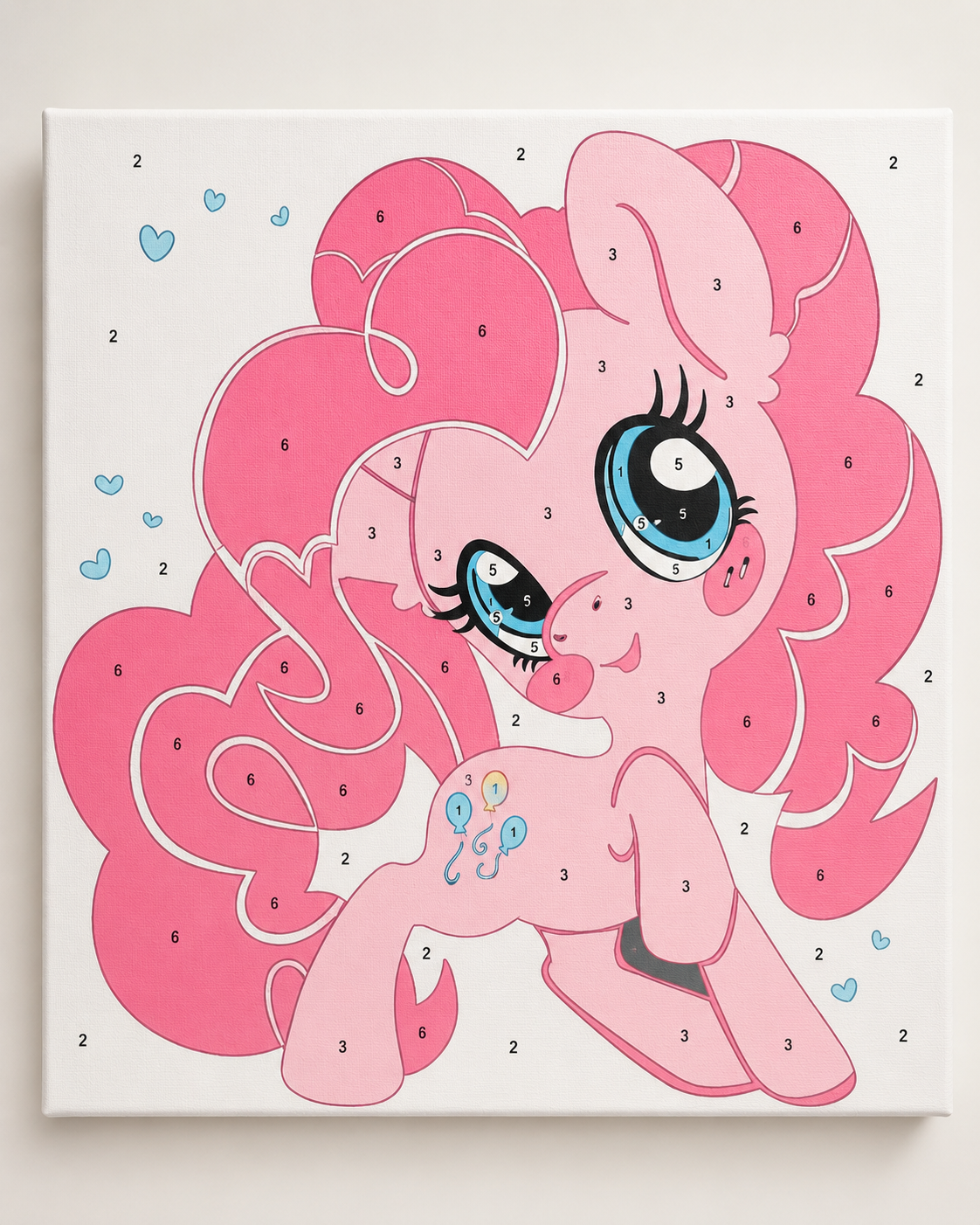 Cute Paint by Numbers Canvas Kit