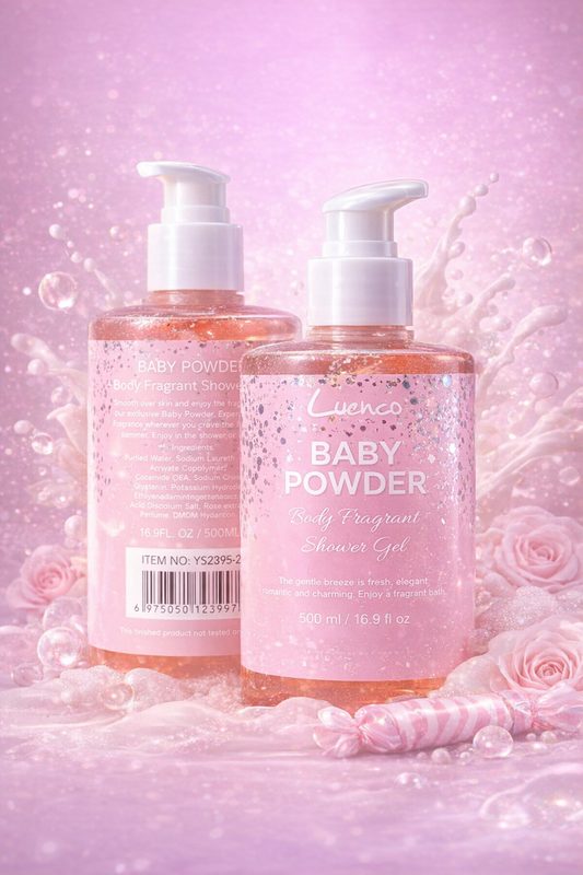 Baby Powder Shower Gel – Sweet Fragrance Body Wash