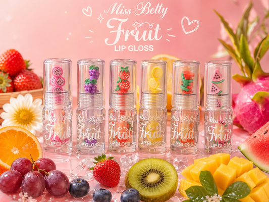 Fruity Pop Lip Gloss Set - مجموعة جلوس الفواكه 🍓