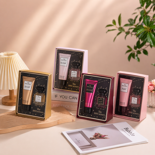 The 1001 Senses Perfume & Body Lotion Gift Set - طقم عطر و لوشن الجسم