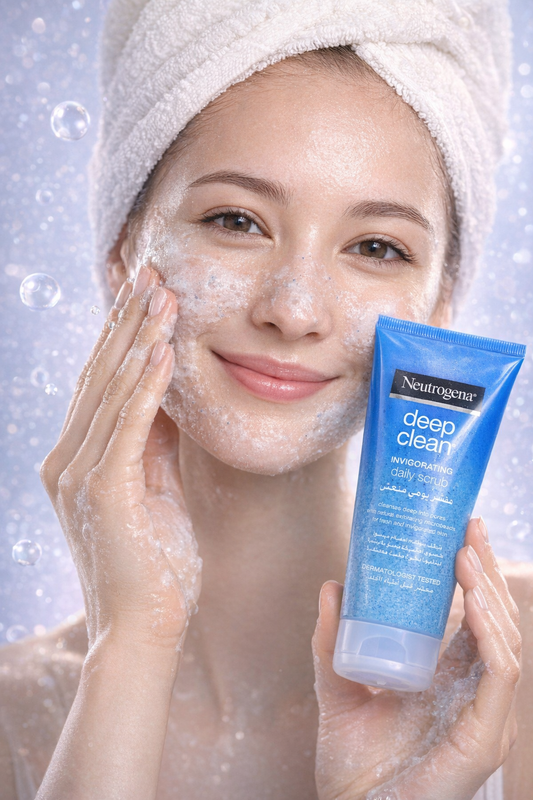 Neutrogena Deep Clean Invigorating Scrub (Original) - نيوتروجينا ديب كلين مقشر منعش للبشرة