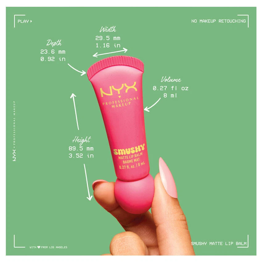 NYX Smushy Matte Lip Balm (original) - مرطب شفاه مطفي سموشي